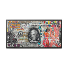 Cultural Remix: Pop Art Portrait, Street Art Legacy, Contemporary Expression - Canvas Wall Art