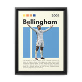 Jude Bellingham: Rising Star - Canvas Wall Art