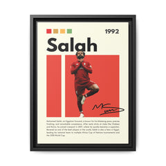 Mohamed Salah: Liverpool Legend
Egyptian King of Football
Salah's Blazing Red Journey
Iconic Forward - Canvas Wall Art