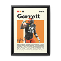 Myles Garrett: Beast of the Browns - Canvas Wall Art