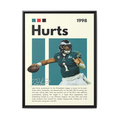 Quarterback's Triumph - Canvas Wall Art