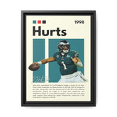 Quarterback's Triumph - Canvas Wall Art