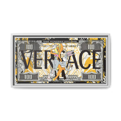 Bunny Benjamins: Pop Art Currency Remix, Looney Tunes Luxury Reimagined - Canvas Wall Art