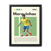 Marquinhos: Defensive Maestro - Canvas Wall Art