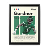 Sauce Gardner: Defensive Dynamo - Canvas Wall Art