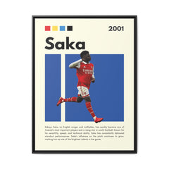 Saka Soars - Canvas Wall Art