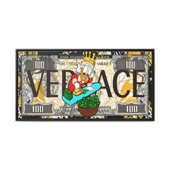 Duckonomics: Pop Art Currency Remix, Urban Financial Whimsy - Canvas Wall Art