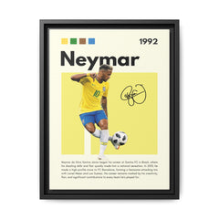 Neymar's Golden Moment - Canvas Wall Art