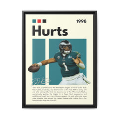 Quarterback's Triumph - Canvas Wall Art