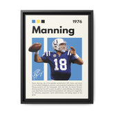Peyton Manning: Gridiron Genius - Canvas Wall Art
