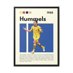 Hummels: Defensive Maestro - Canvas Wall Art