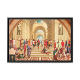 Pantheon of Football Glory: World Cup 2022 Immortalized, Global Soccer Legends Memorialized - Canvas Wall Art