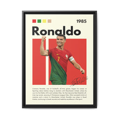 Ronaldo: King of Football - Canvas Wall Art
