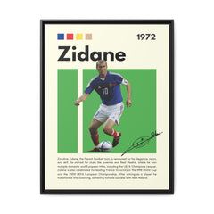 Zidane - Canvas Wall Art
