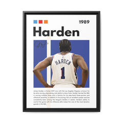 Harden's Stride - Canvas Wall Art