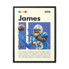 Derwin's Defensive Dominance - Canvas Wall Art