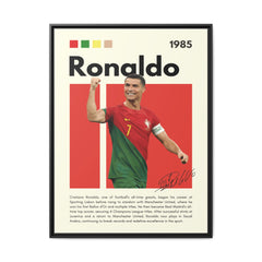 Ronaldo: King of Football - Canvas Wall Art
