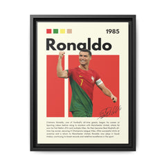 Ronaldo: King of Football - Canvas Wall Art