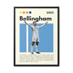 Jude Bellingham: Rising Star - Canvas Wall Art