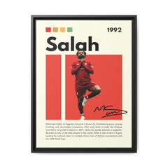 Mohamed Salah: Liverpool Legend
Egyptian King of Football
Salah's Blazing Red Journey
Iconic Forward - Canvas Wall Art