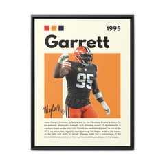 Myles Garrett: Beast of the Browns - Canvas Wall Art