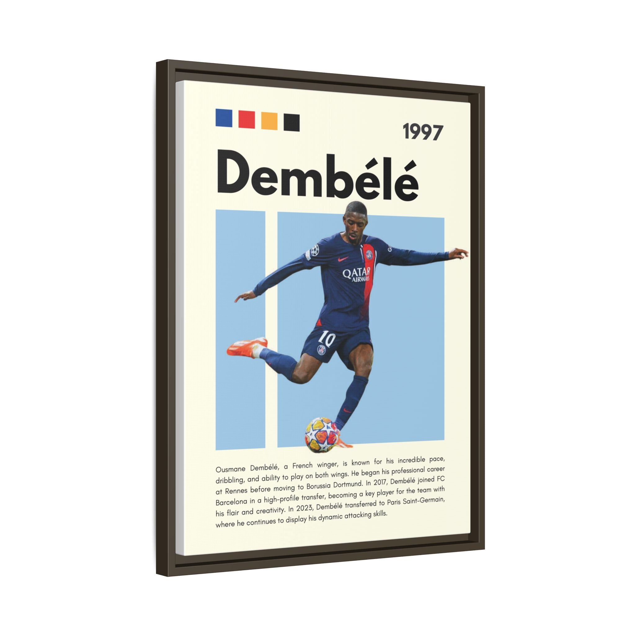 Dembélé - Canvas Wall Art