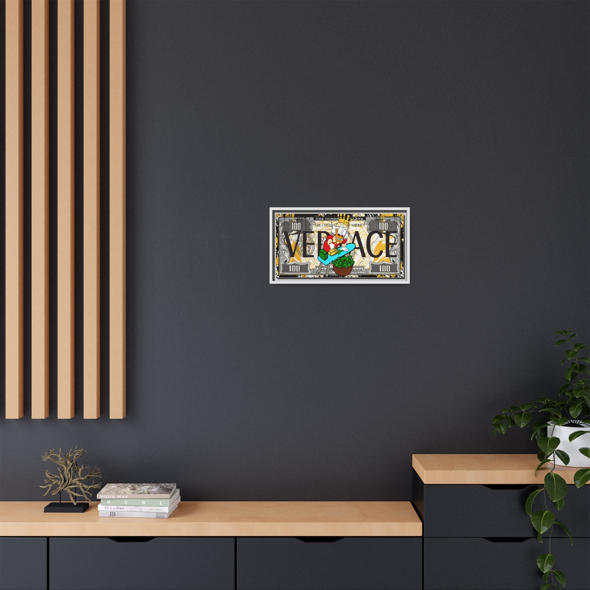 Duckonomics: Pop Art Currency Remix, Urban Financial Whimsy - Canvas Wall Art