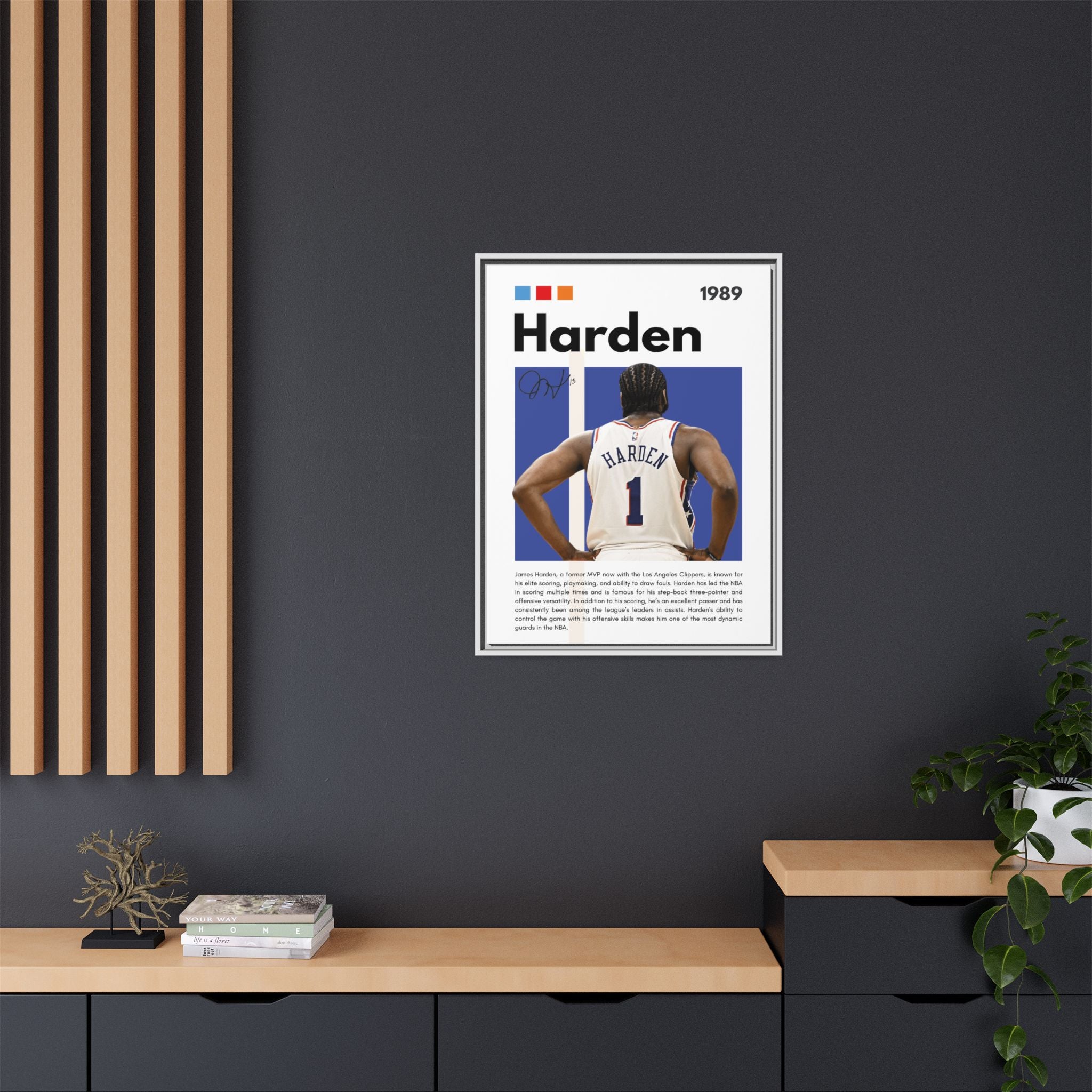 Harden's Stride - Canvas Wall Art