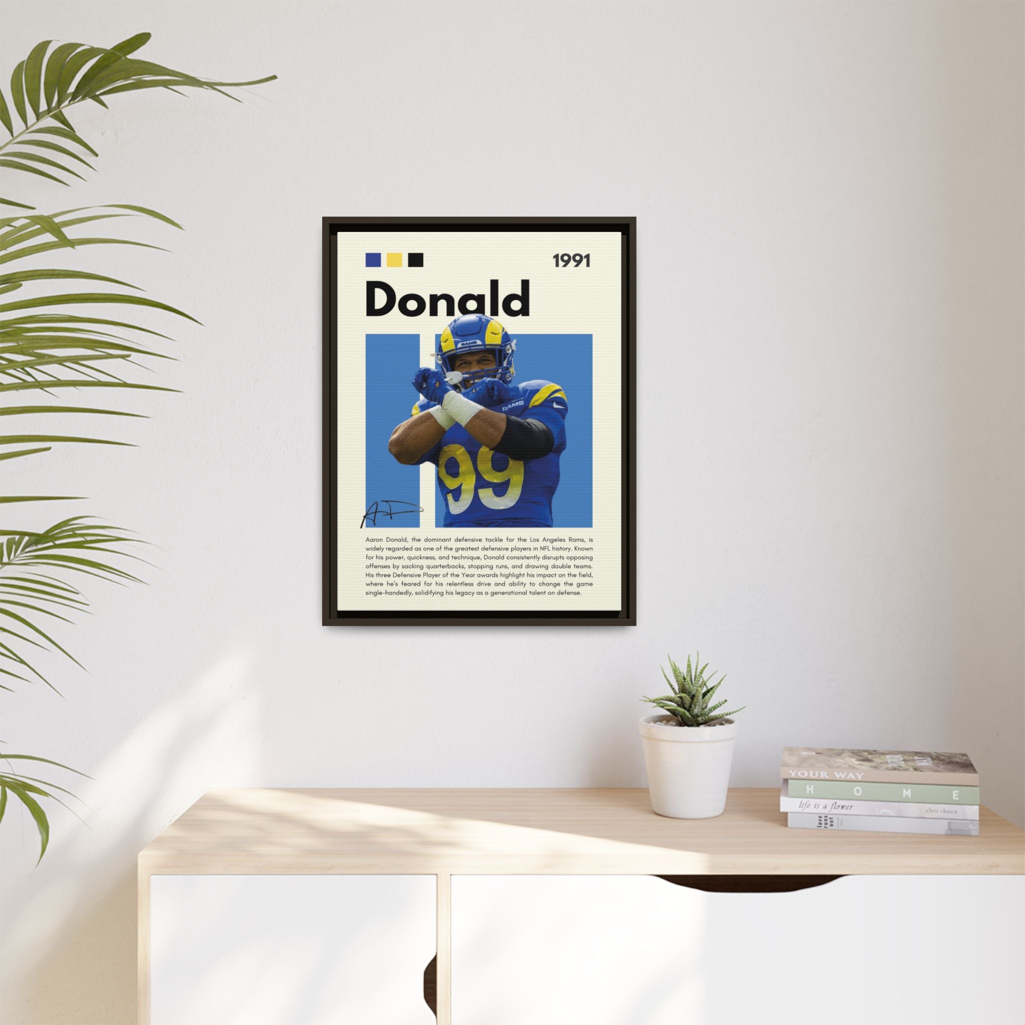 Defensive Domination - Canvas Wall Art