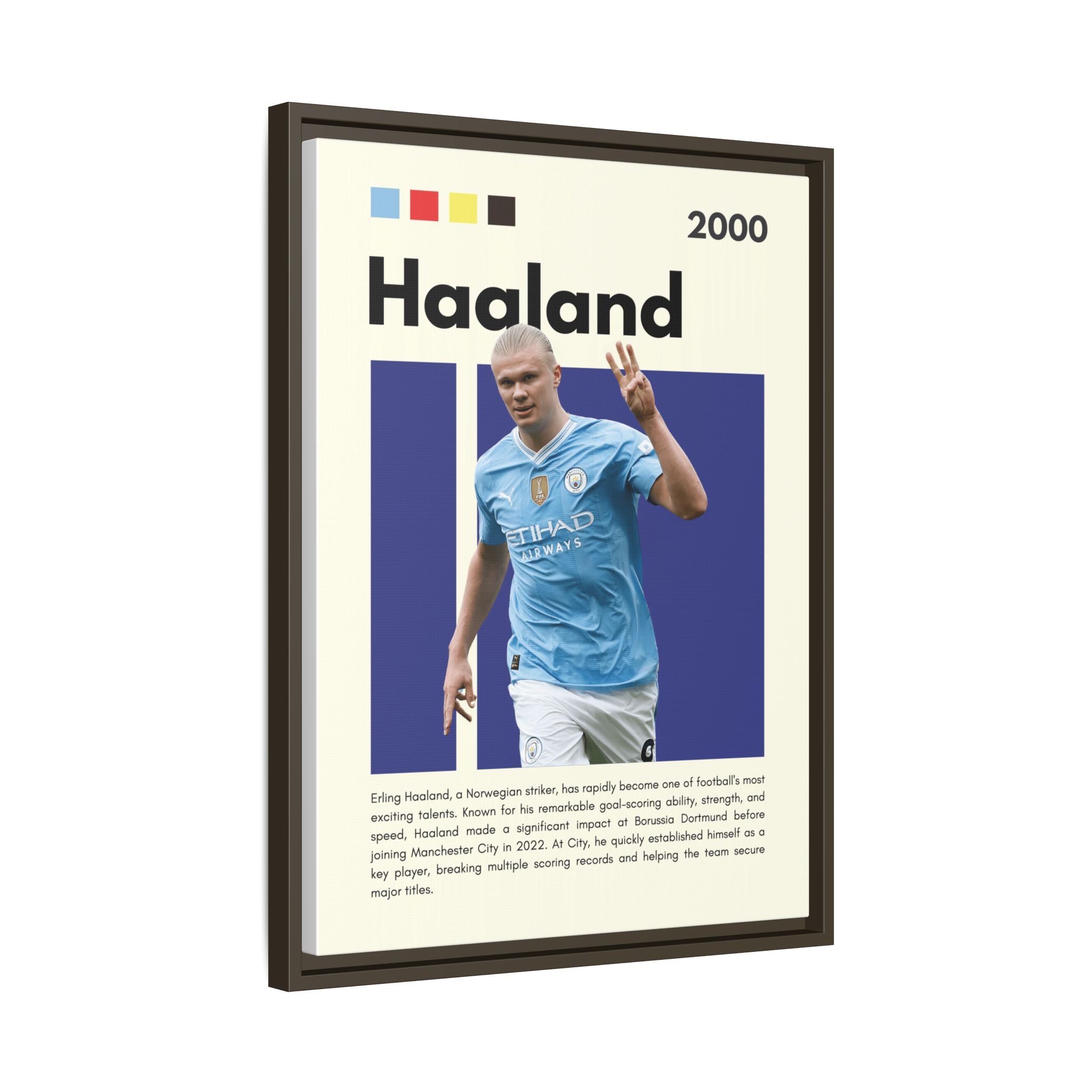 Haaland Rising - Canvas Wall Art