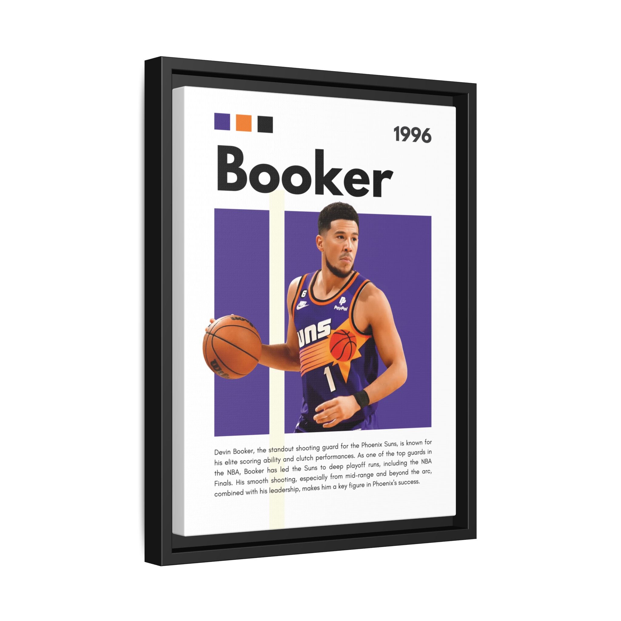Booker Rising - Canvas Wall Art