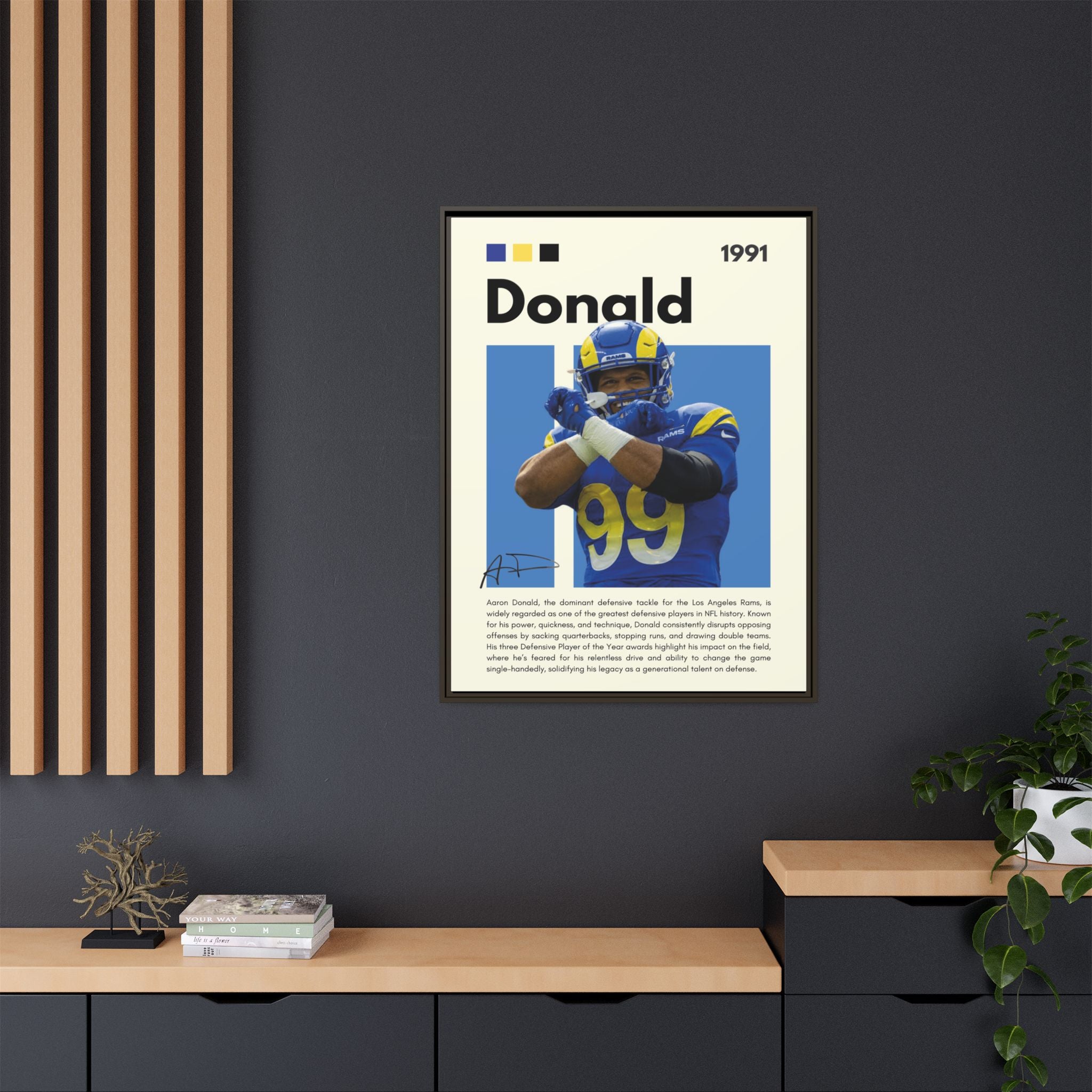 Defensive Domination - Canvas Wall Art