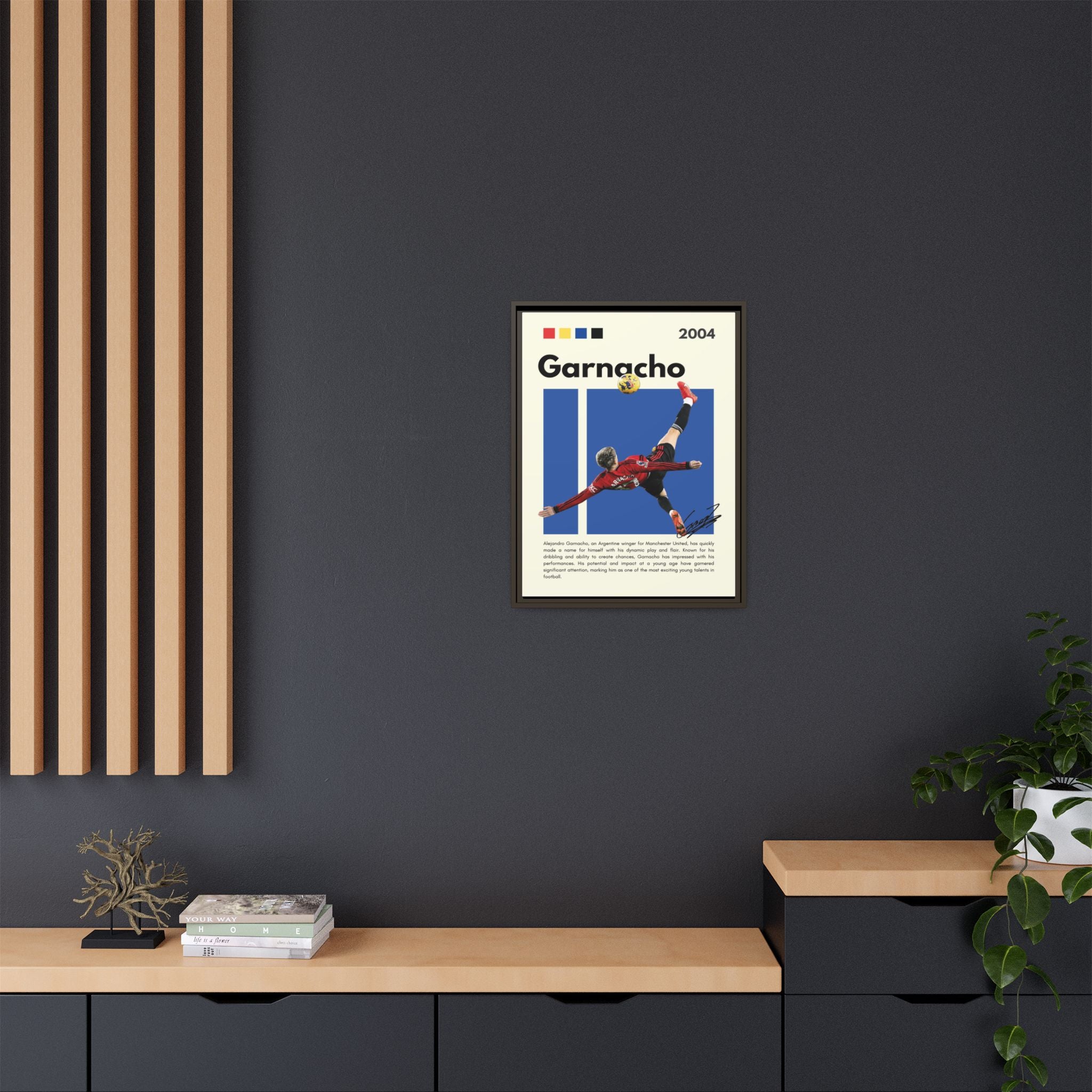 Garnacho Rises - Canvas Wall Art