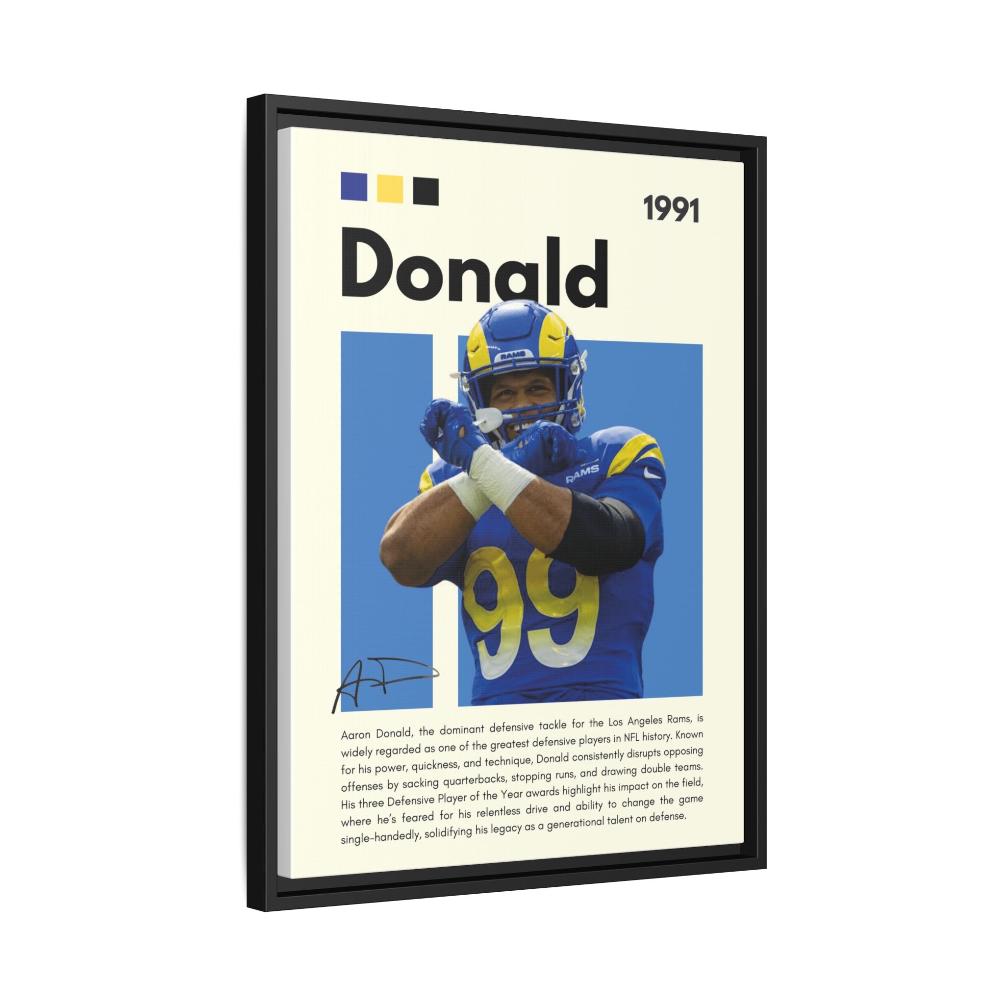 Defensive Domination - Canvas Wall Art