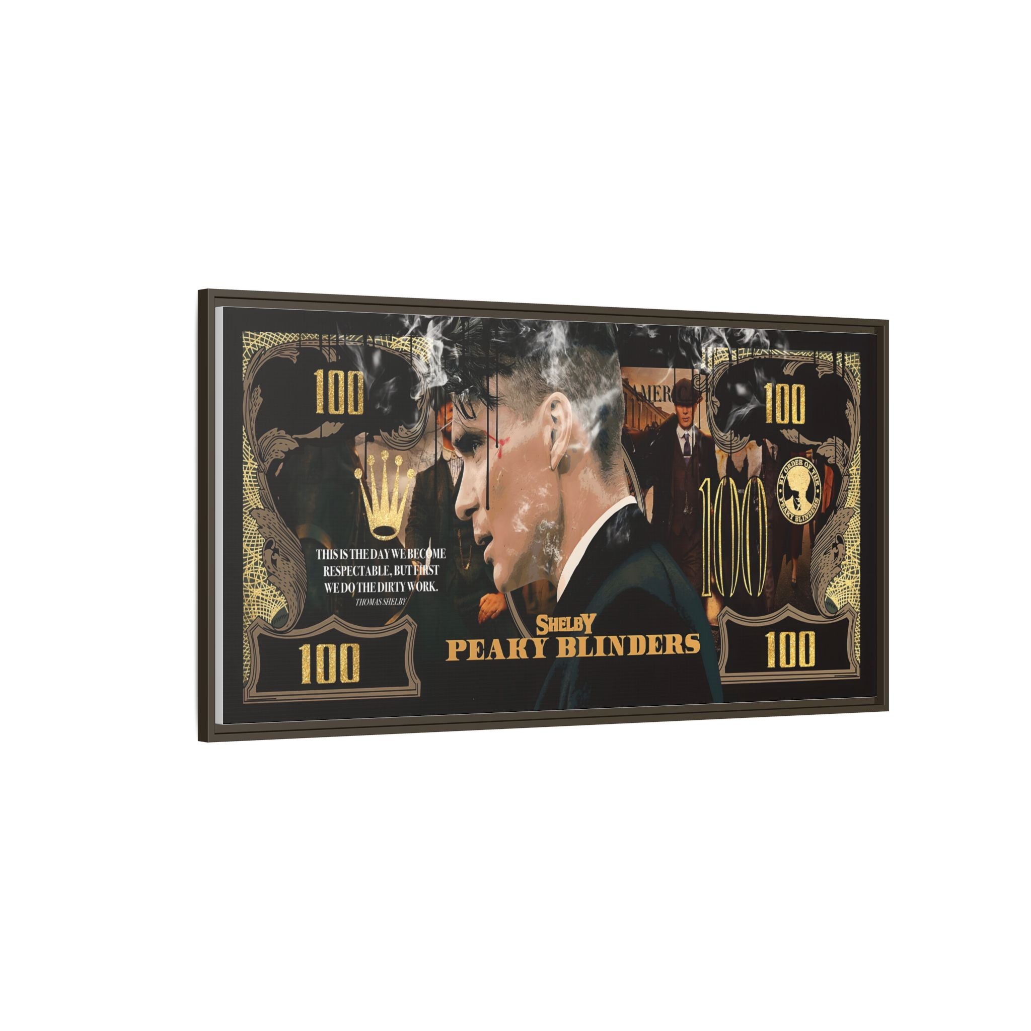 Peaky Blinders Golden Era: Shelby Saga in Commemorative Art, Criminal Elegance Poster - Canvas Wall Art