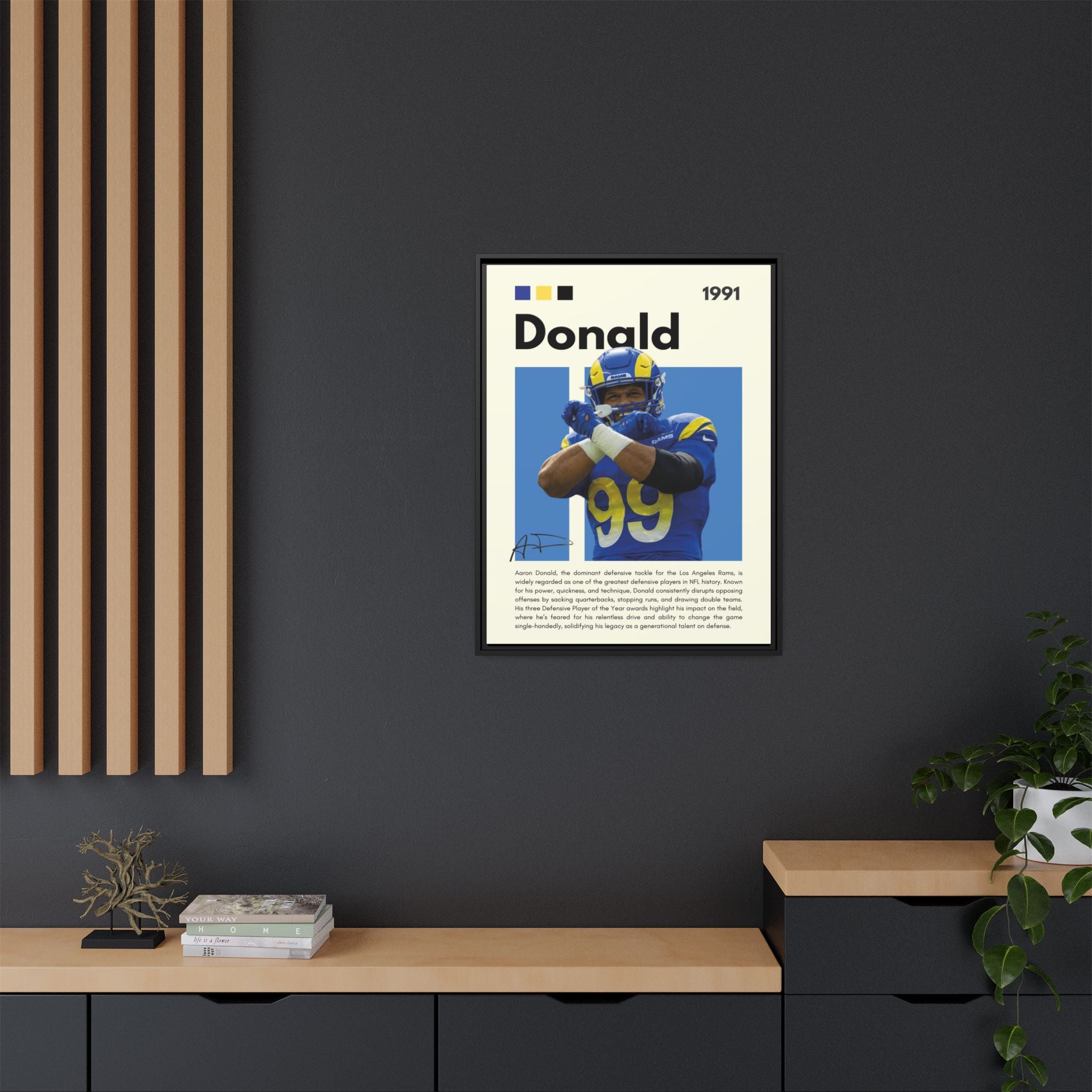 Defensive Domination - Canvas Wall Art