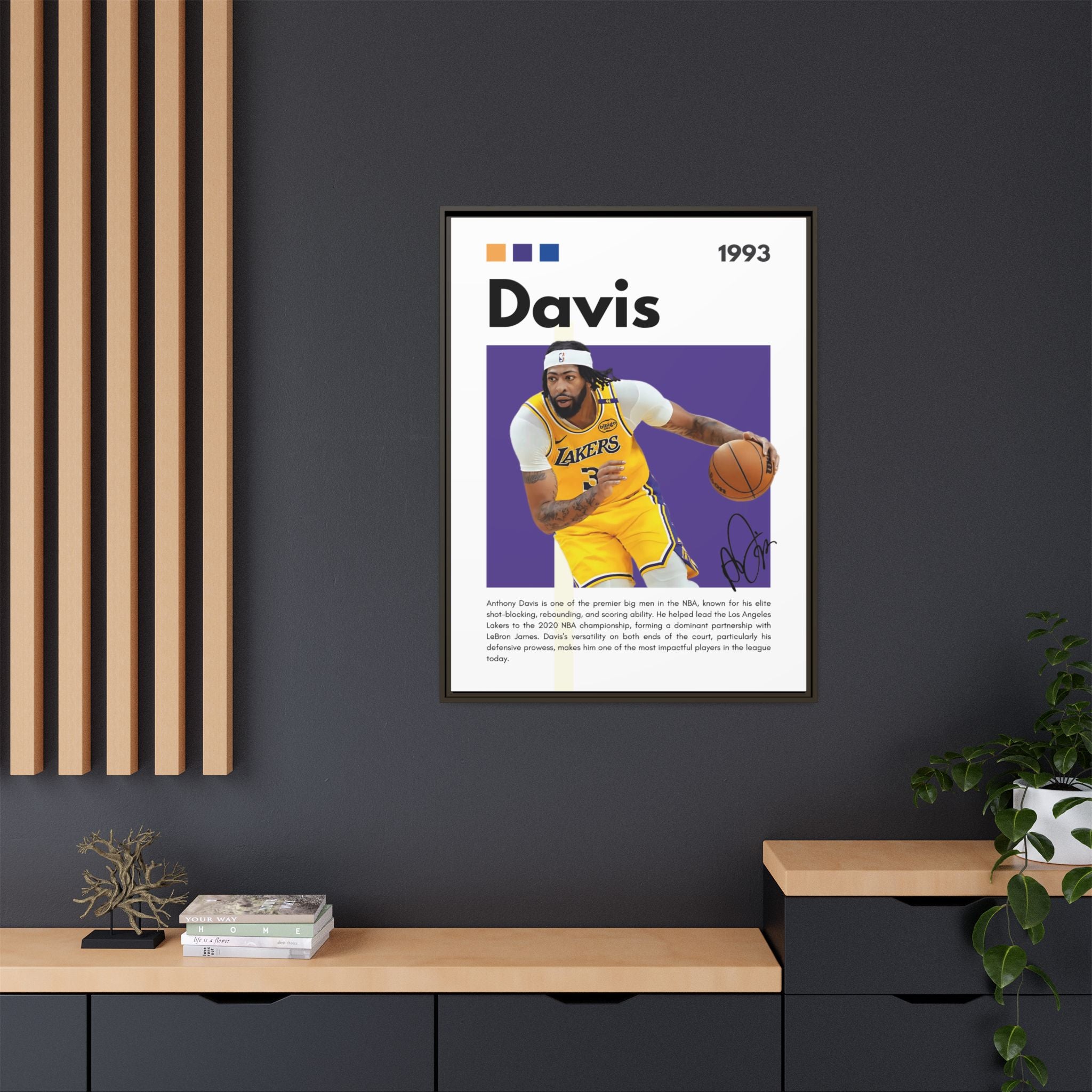 Davis Domination - Canvas Wall Art
