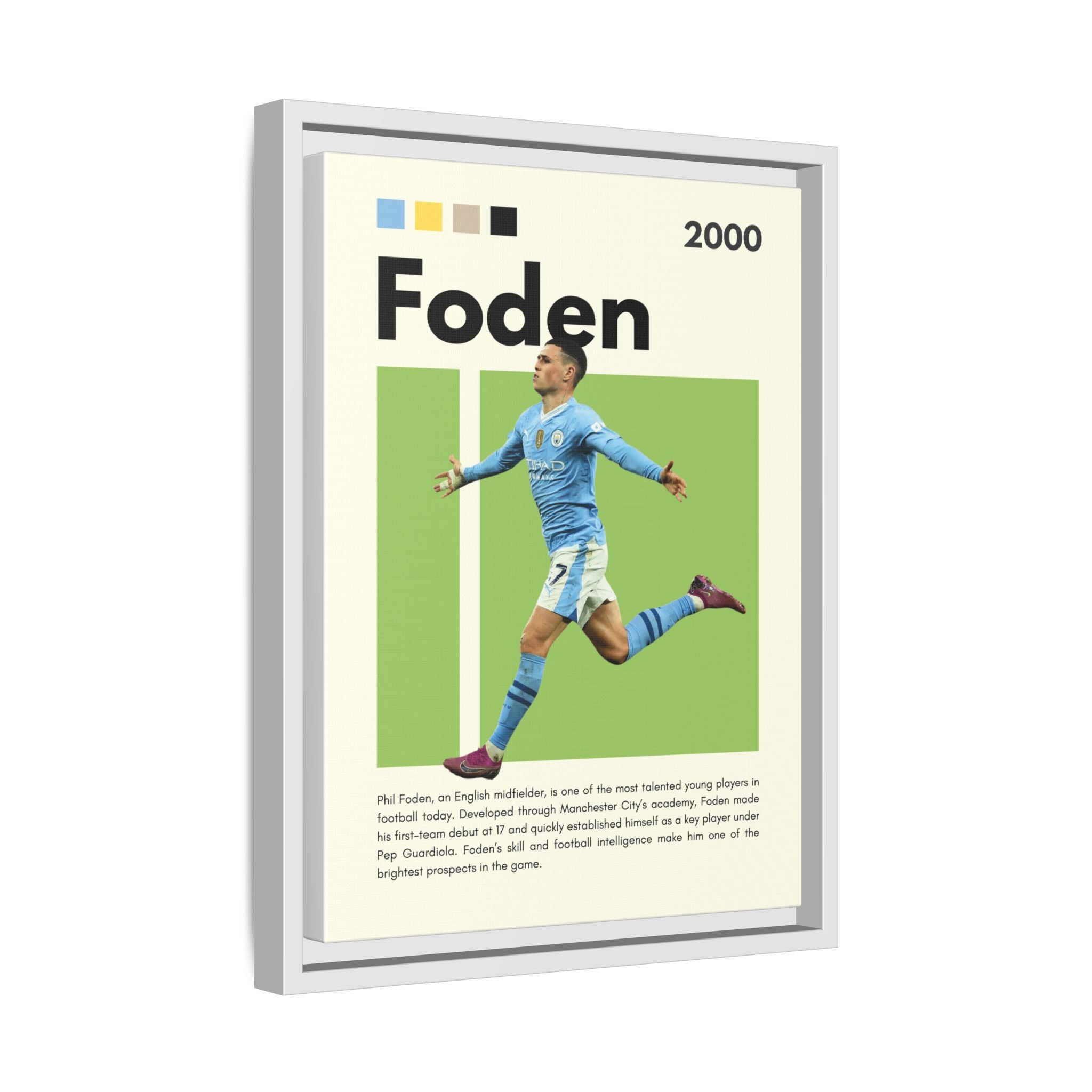 Sky Blue Prodigy - Canvas Wall Art