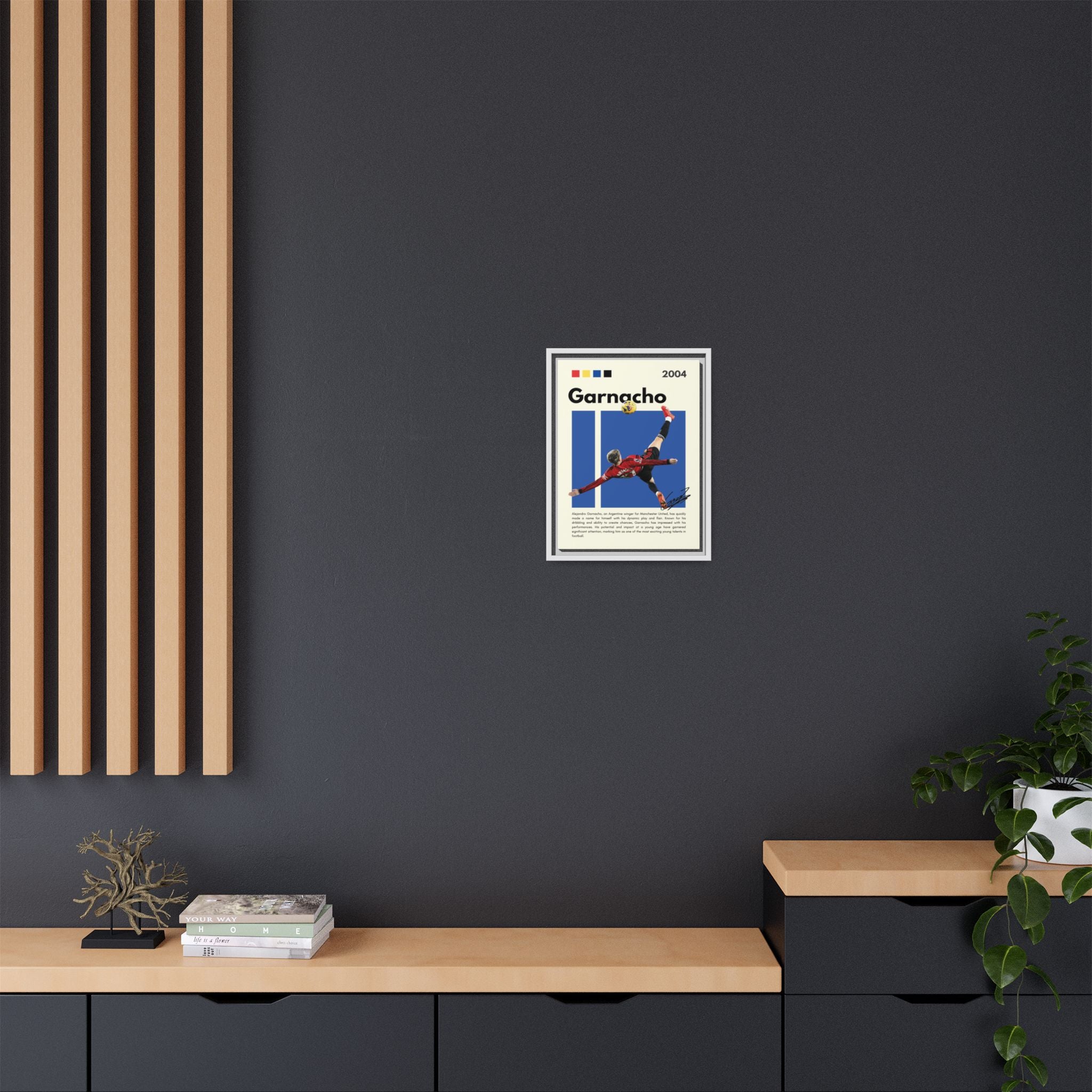 Garnacho Rises - Canvas Wall Art