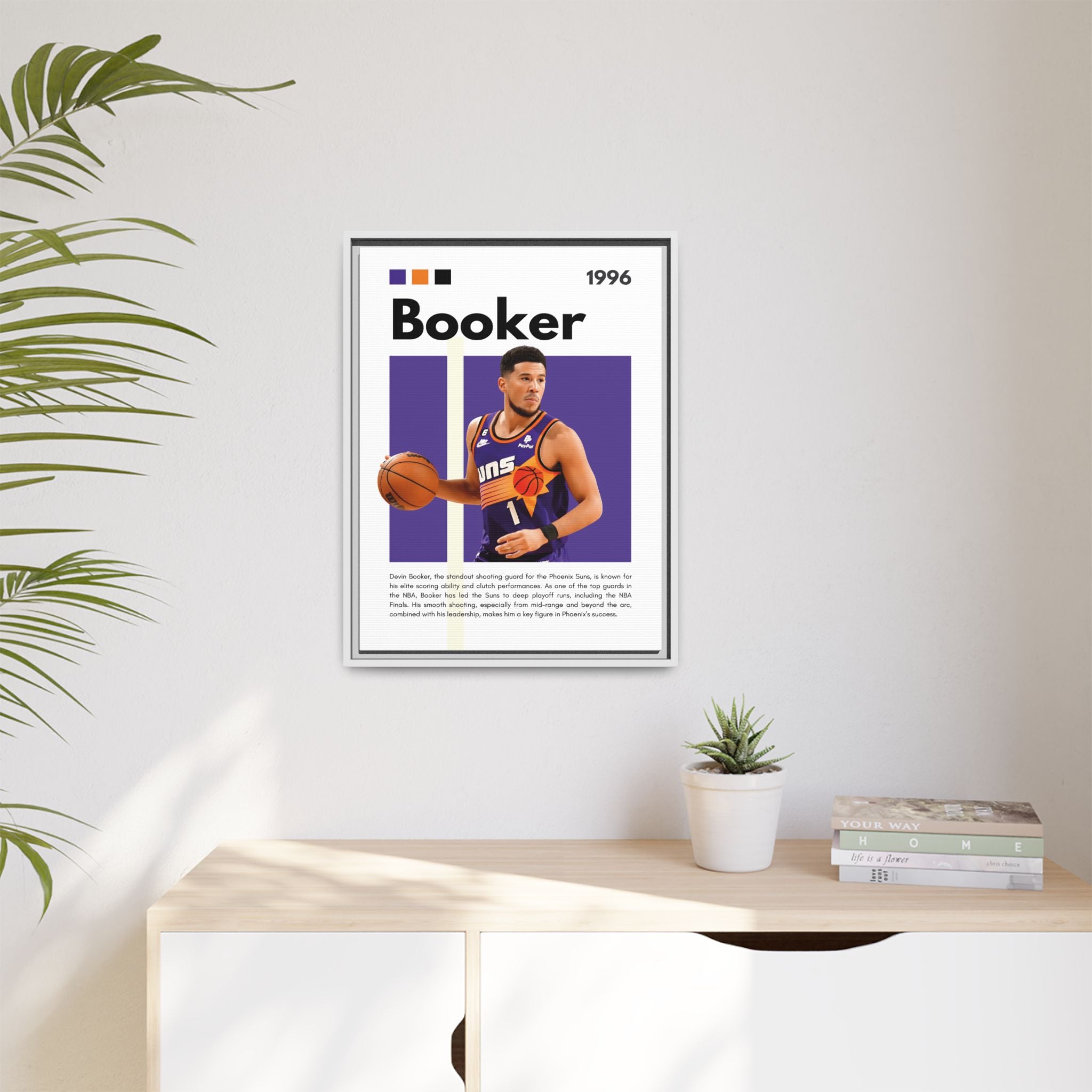 Booker Rising - Canvas Wall Art