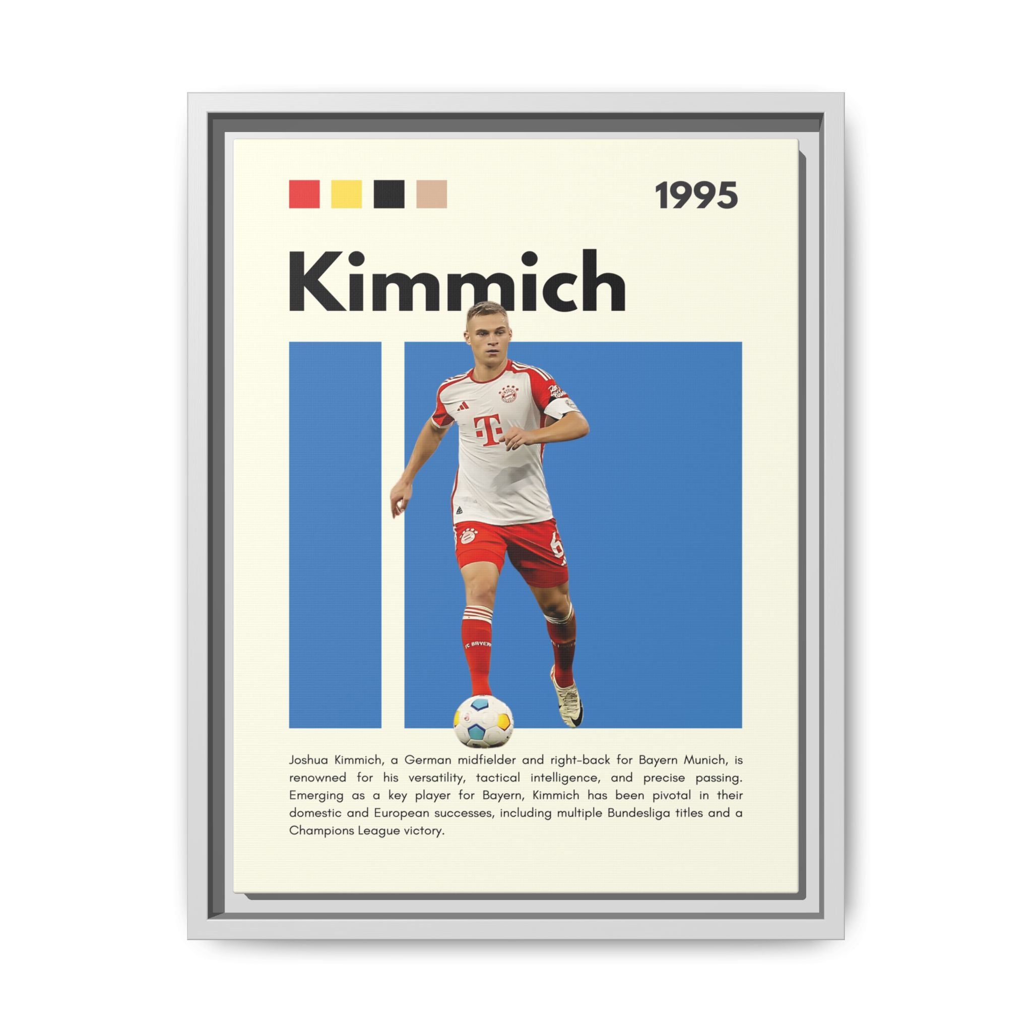Bayern's Midfield Maestro - Canvas Wall Art