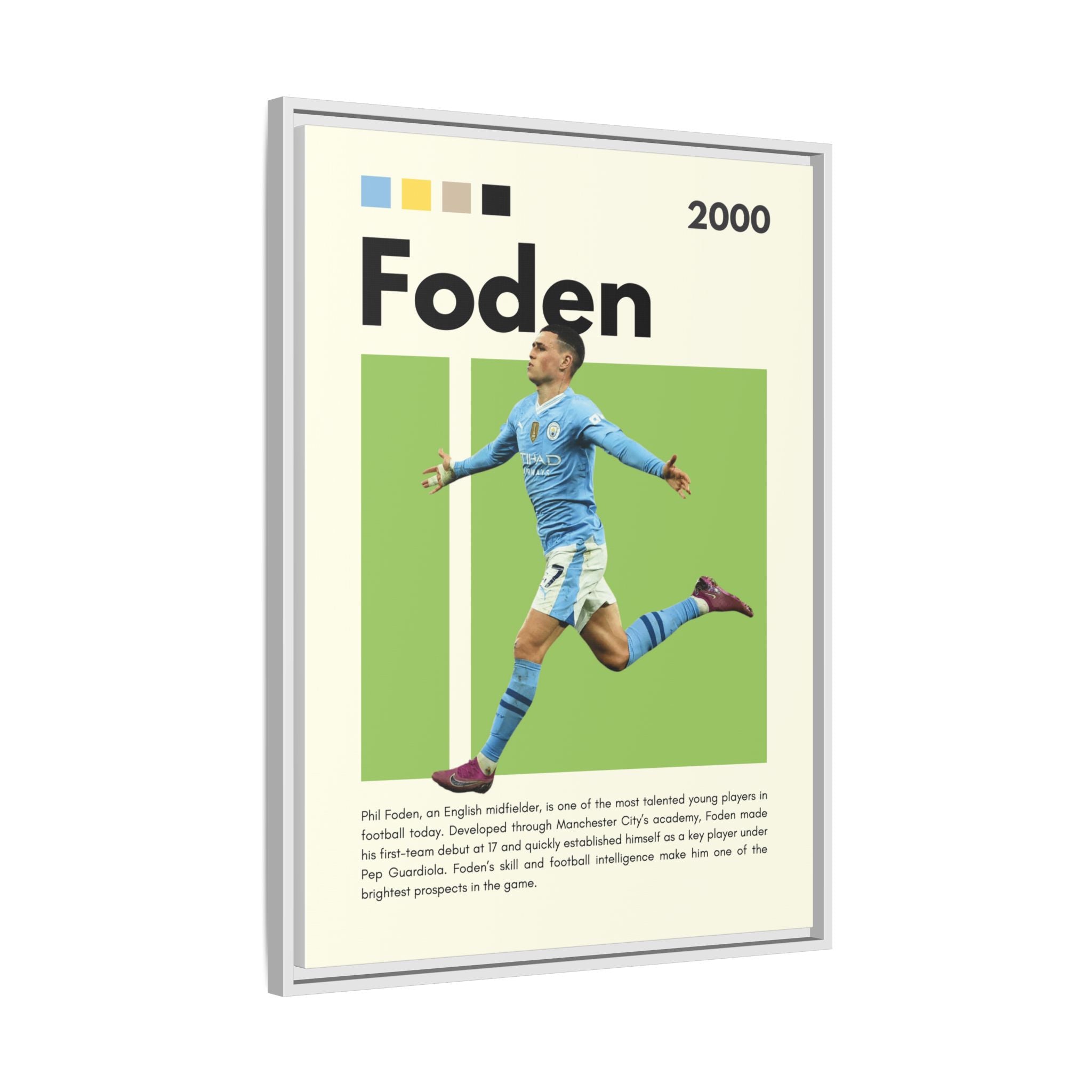 Sky Blue Prodigy - Canvas Wall Art
