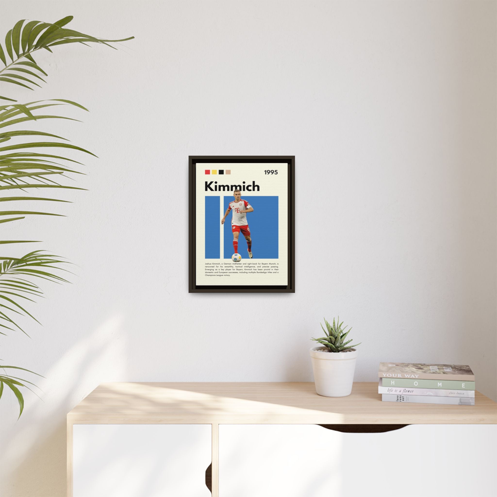 Bayern's Midfield Maestro - Canvas Wall Art