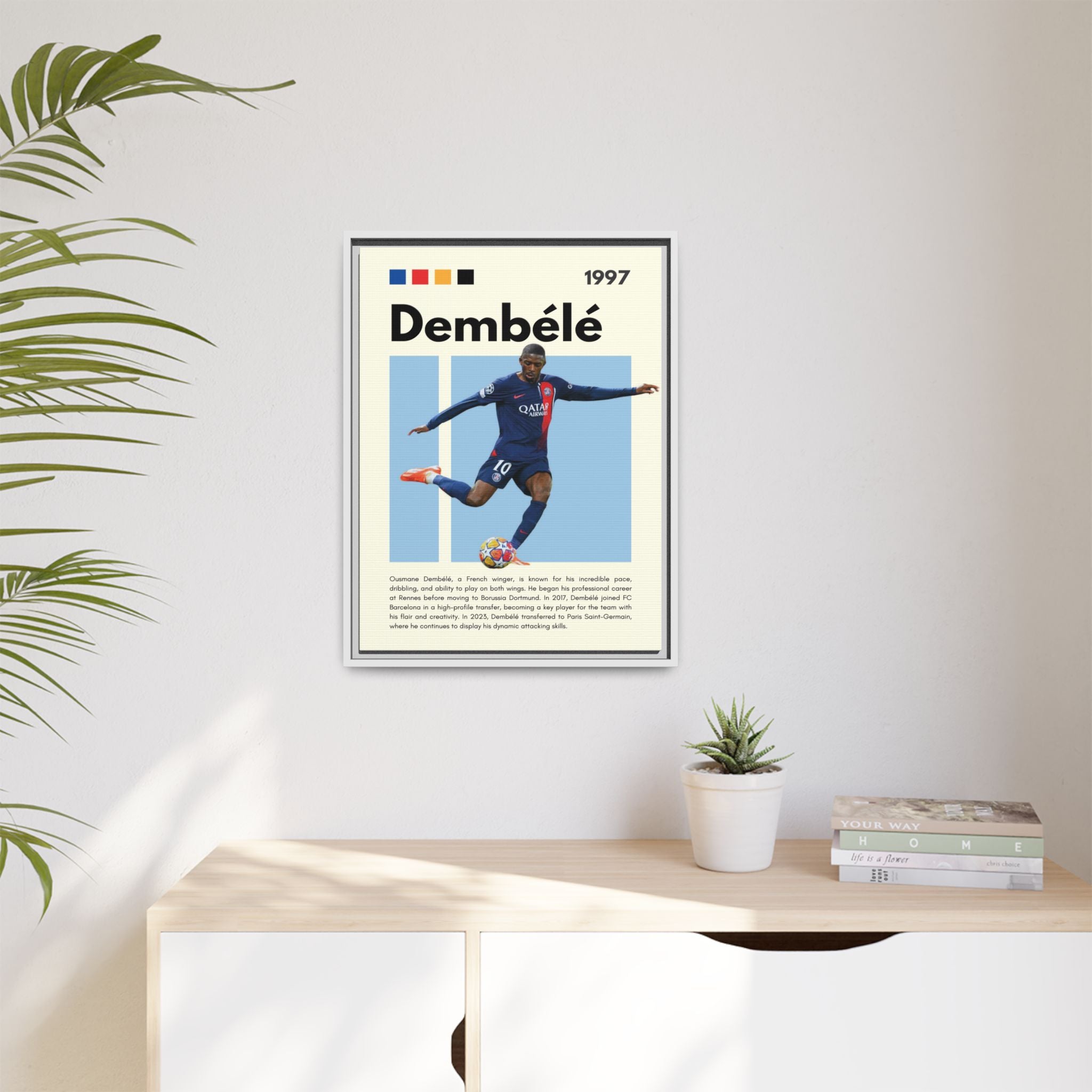 Dembélé - Canvas Wall Art