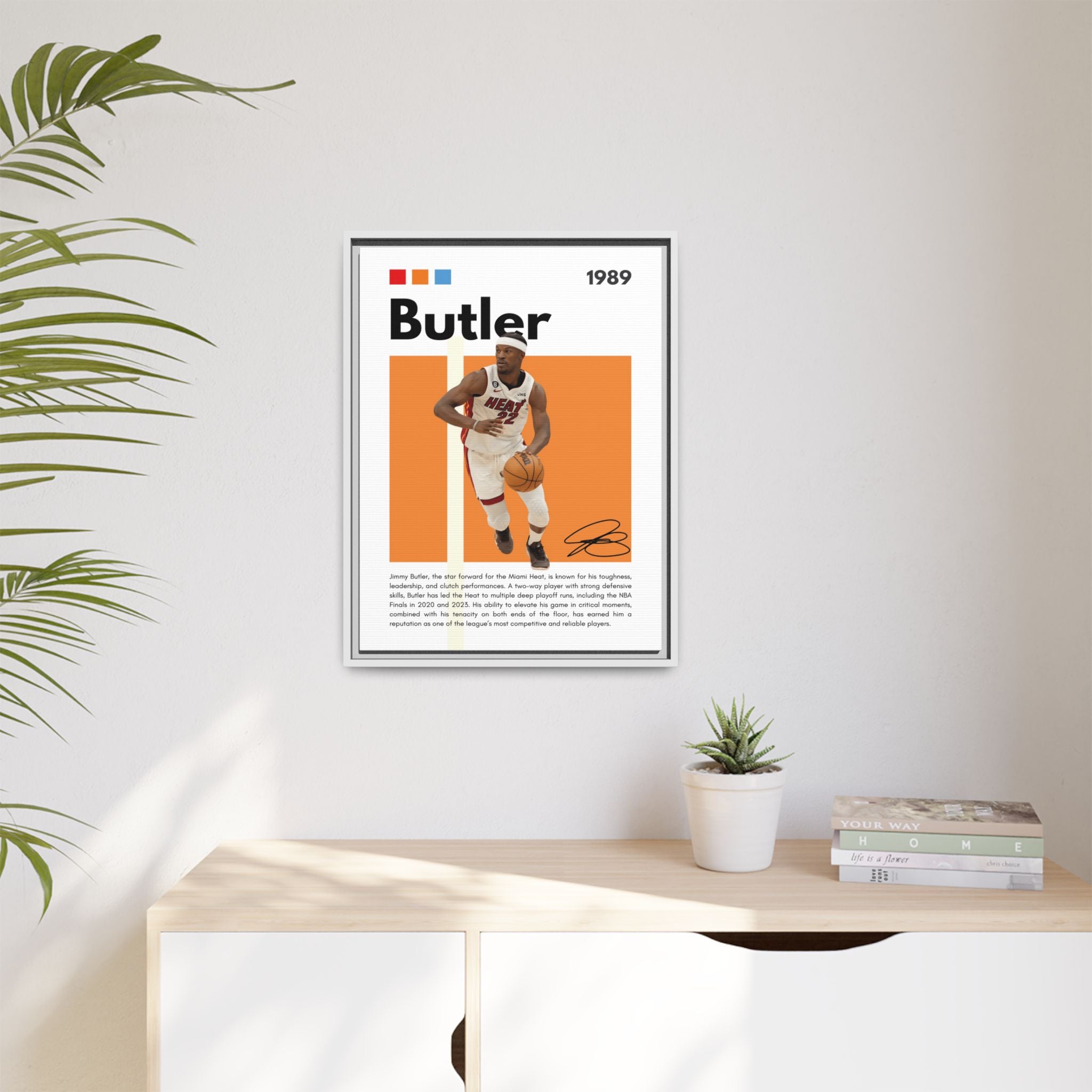 Butler's Blaze - Canvas Wall Art