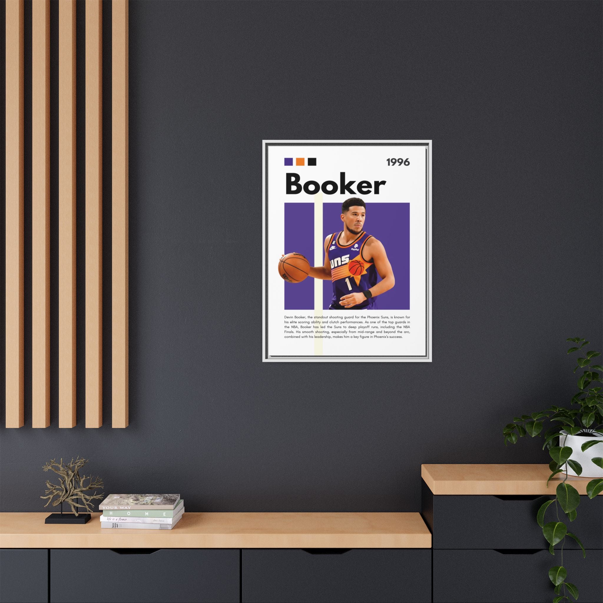 Booker Rising - Canvas Wall Art