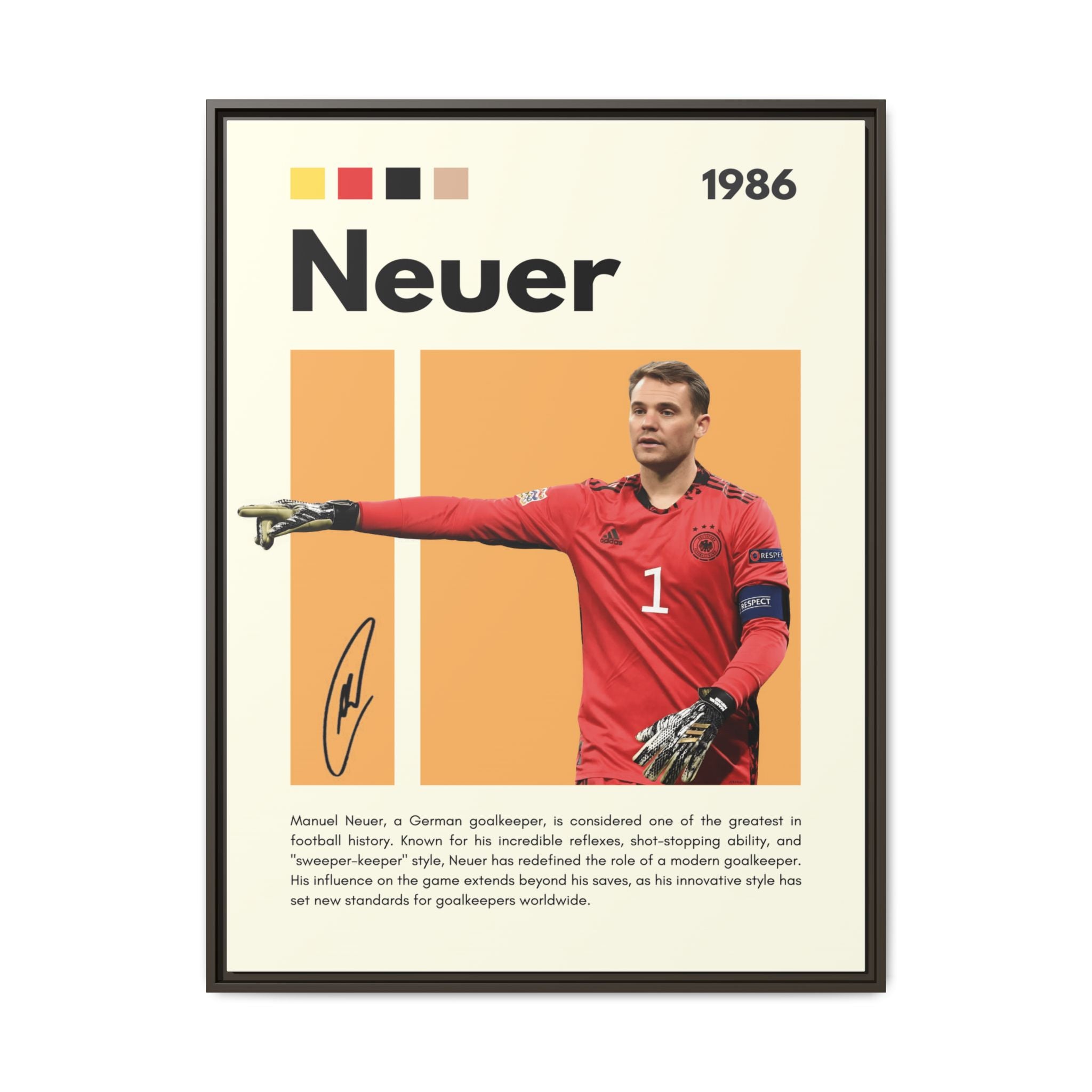 Guardian of the Goal - Canvas Wall Art