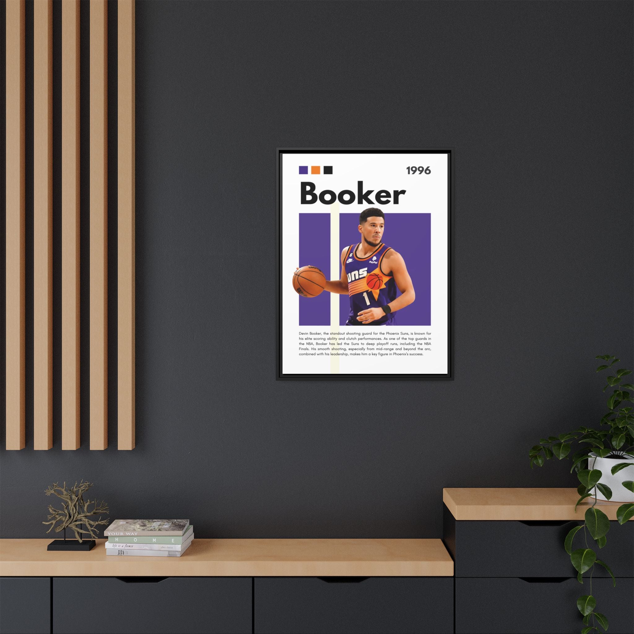 Booker Rising - Canvas Wall Art