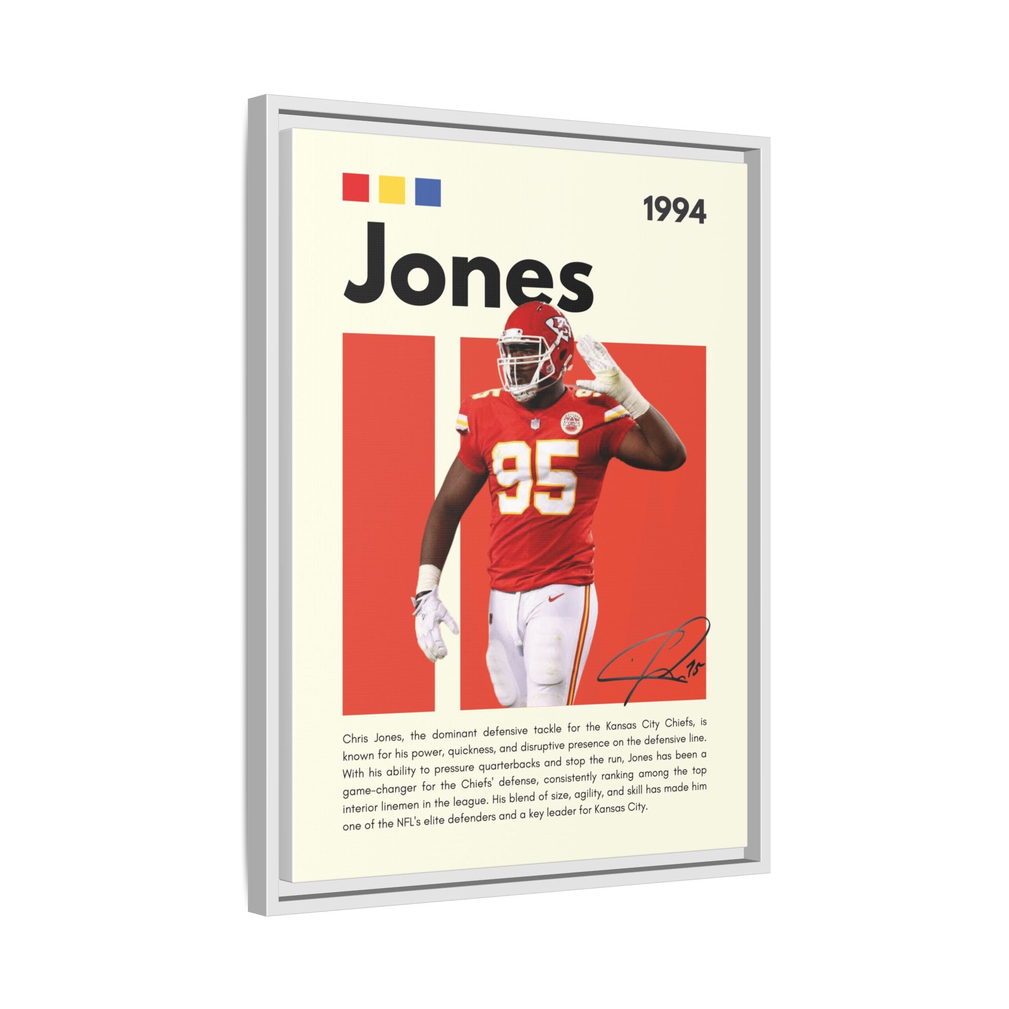 Chiefs Power - Canvas Wall Art