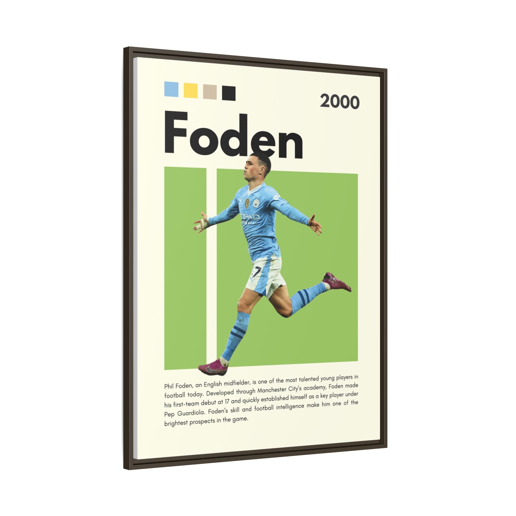 Sky Blue Prodigy - Canvas Wall Art